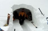 Cómo construir una cueva de nieve para sobrevivir invierno
