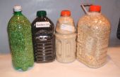 Almacenar alimentos secos a granel en botellas PETE usando absorbedores de oxígeno