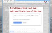 Cómo enviar archivos grandes por correo electrónico