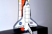 NASA space shuttle model
