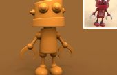 Lindo 3D impreso Kit Robot