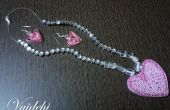 Día de San Valentín encañonado joyas para niñas