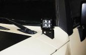 Instalar luces de LED chimenea Toyota FJ Cruiser