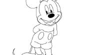 Como dibujar Mickey Mouse