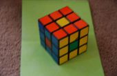 Pedazo de centro trucos cubo de Rubik. 
