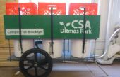 CSA and Compost Bicycle Trailer