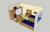 Dormitorio habitación Mods: Control de puerta INGU y teatro proyector