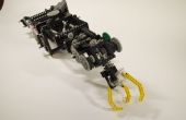 Cuatro grados de libertad Lego Robot brazo hecho de dos Robots Thymio