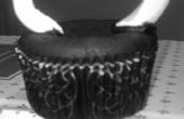 Diabólico negro frijol Chocolate Cupcakes