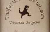 Crayones de dinosaurio