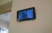 Easy Tablet soporte para la pared (taladro, ganchos y anclajes de plástico). 