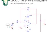 Cómo utilizar OrCAD diseño y simulador PSpice para construir un amplificador operacional
