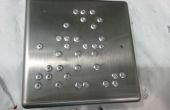 Cojín de empuje de Braille "no tocar" la paradoja
