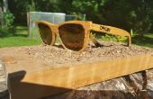 Gafas de sol de madera