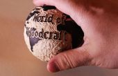 Mundo madera de logotipo woodcraft