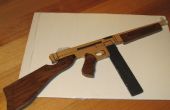 Thompson Sub machine Gun (juguete de madera)