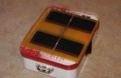 Elegante casa de la moneda el cargador solar para teléfonos