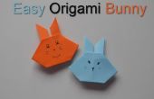 Origami conejo - Tutorial fácil - DIY artes de papel