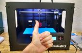 Guía de inicio rápido: Imprimir con un representante de Makerbot 2