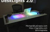 Escritorio de cristal de LED v2.0