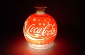 Luz decorativa de la botella de coca-cola