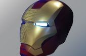 Impresión de un casco de Ironman 3D