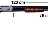 Escopeta de Remington modelo 10 (para atrezzo)
