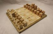 El álamo y el juego de ajedrez de madera