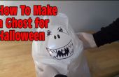 Cómo hacer un fantasma para Halloween