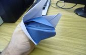Origami zorro marioneta (Omaha Maker Group)