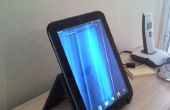 Soporte tablet ajustable con estuche DVD (Ipad / Touchpad)