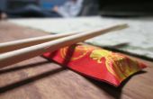 Origami: Convirtiendo su envoltura palillos en bandeja a restaurantes asiáticos