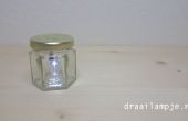 Un lindo frasco de LED pequeña (girarla y vuelta!) llamado draailampje