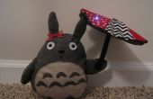 LilyPad Arduino Totoro peluche con paraguas