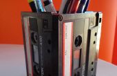 Caja de lápiz de cintas de cassette