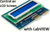 Control de LCD con LabVIEW