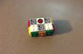 Totalmente funcional, compacto de 1 x 2 x 3 Lego cubo de Rubik! 