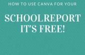 Cómo diseñar su informe para la escuela proyectos de Canva alternativa libre a Photoshop