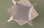 Caja estrella de origami