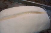Hacer mantequilla pan superior