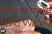 Cómo hacer Handwarmer (cloruro de calcio)