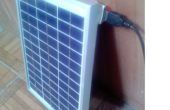 Cargador móvil USB accionado Solar DIY