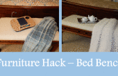 Muebles Hack - de CoffeeTable a Banco de la cama