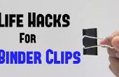 Hack de vida 16 con Binder Clips