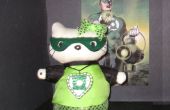 Hello Kitty le encanta linterna verde