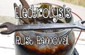Electrólisis del moho eliminación - Tutorial DIY