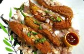 Mirchi Bajji (buñuelos de Chile) - comida callejera India