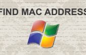 Cómo encontrar la dirección mac en Windows 7 con fácil