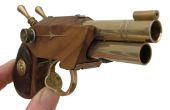 El conejito. Una pistola Steampunk de la liga. 