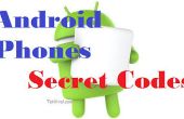 Códigos secretos de teléfonos Android